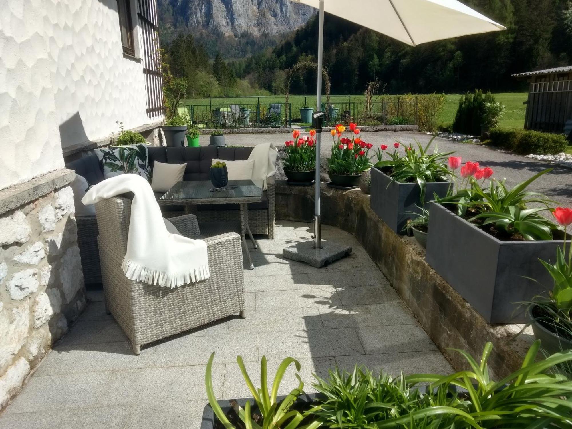 Haus Alpenblick Apartment Obertraun Exterior foto